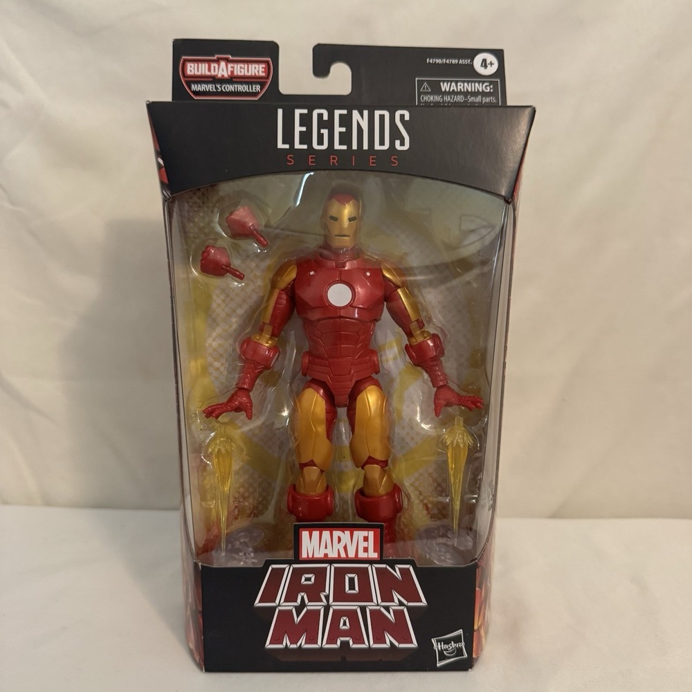 Marvel Legends Iron Man 6" Action Figure Controller BAF Wave - Brand New